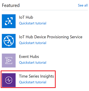 Create Time Series Insights_