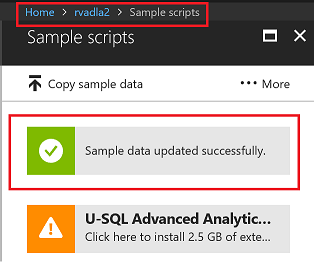 Create Sample Data_